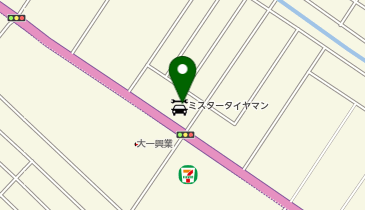 ミスタータイヤマン ウトナイ店の地図画像