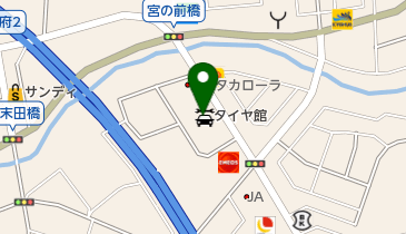 タイヤ館伊川谷の地図画像