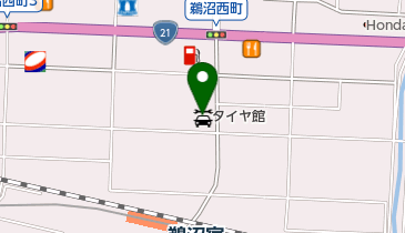 タイヤ館 各務原の地図画像