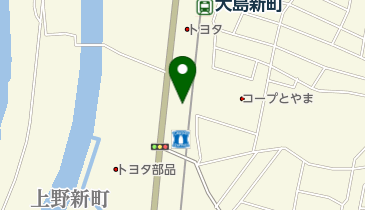 ブリヂストン城川原タイヤセンターの地図画像