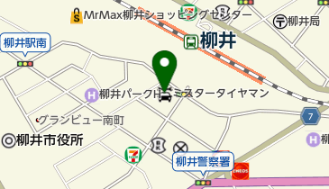 ミスタータイヤマン 柳井の地図画像