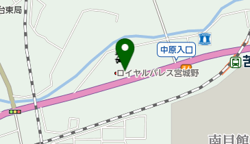 タイヤ館宮城野の地図画像