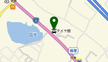 タイヤ館土山の地図画像