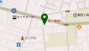 タイヤ館 東京EDOGAWAの地図画像