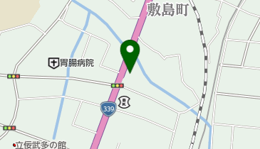 橋本タイヤ商会の地図画像