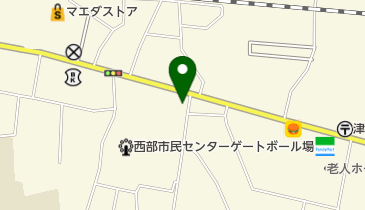 西部タイヤサービスセンターの地図画像