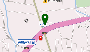 北伊丹タイヤサービスの地図画像