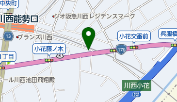 タイヤショップヨシワの地図画像