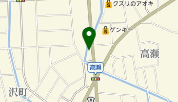 タイヤショップ佐々木の地図画像