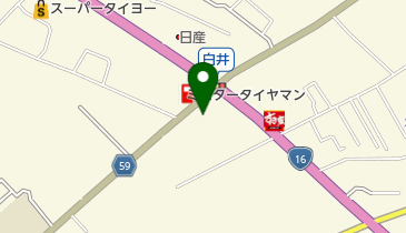 トラックセンター白井の地図画像