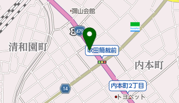 大橋タイヤ株式会社の地図画像