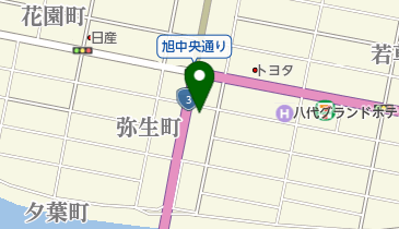 タイヤ館やつしろの地図画像