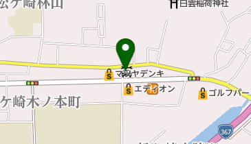 タイヤ館北山の地図画像