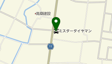 ミスタータイヤマン 高岡中田店の地図画像