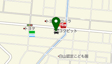 コクピット根城の地図画像