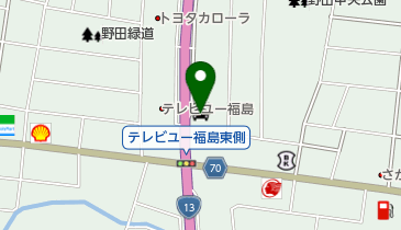 コクピット西部の地図画像