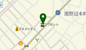 コクピット相模原の地図画像