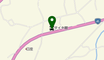 タイヤ館 大船渡の地図画像