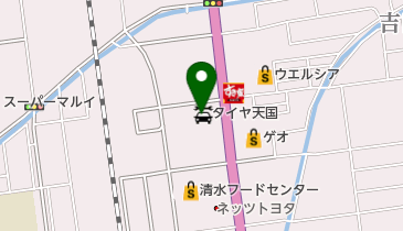 タイヤ天国 吉田店の地図画像