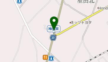 タイヤ館交野の地図画像