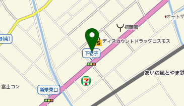 ブリヂストン新高岡タイヤセンターの地図画像