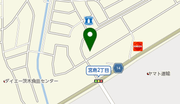 ブリヂストンタイヤサービス 茨木店の地図画像
