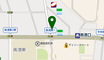 ブリヂストンタイヤサービス 南港店の地図画像