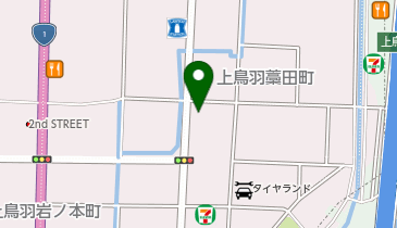 ブリヂストンタイヤサービス 京都南店の地図画像