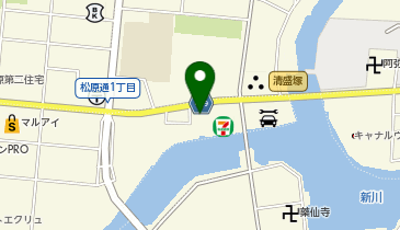 ブリヂストンタイヤサービス 神戸店の地図画像