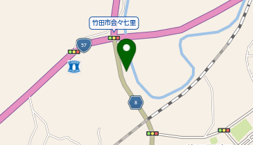 ブリヂストンタイヤセンター 竹田店の地図画像