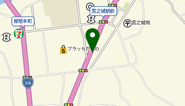 ブリヂストン星原タイヤセンターの地図画像