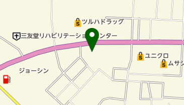 タイヤ館米沢の地図画像