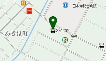 タイヤ館酒田の地図画像