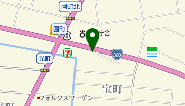 タイヤ館コマツの地図画像