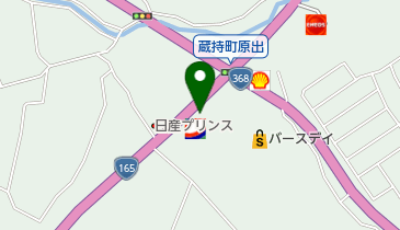 タイヤ館名張の地図画像