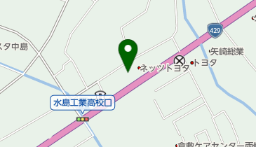 タイヤ館倉敷中島の地図画像