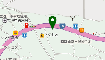 タイヤ館大石マチナト店の地図画像