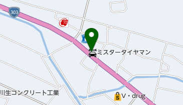 ミスタータイヤマン 南海の地図画像