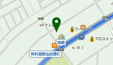 ブリヂストンタイヤサービス 仙台港店の地図画像