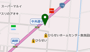 タイヤセンター ヒラサワの地図画像