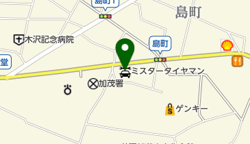 ミスタータイヤマン サンキョーの地図画像