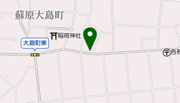 タイヤショップF1の地図画像