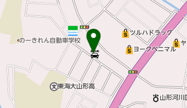 ミスタータイヤマン 山形南の地図画像