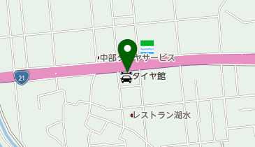 タイヤ館大垣の地図画像