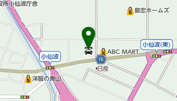 タイヤ館 かわごえの地図画像