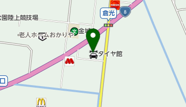 タイヤ館松任の地図画像