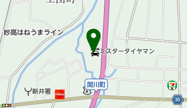 ミスタータイヤマン 新井店の地図画像