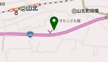 山北タイヤの地図画像