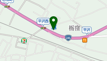 (有)北村タイヤ商会の地図画像