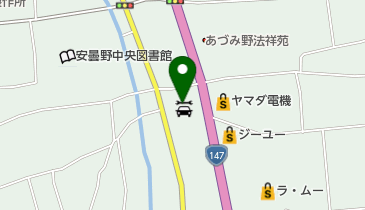 タイヤ館 安曇の地図画像